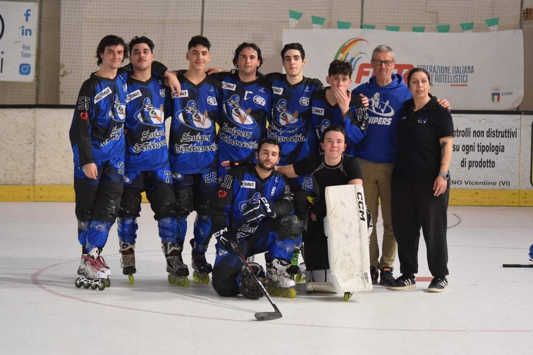 Hockey in line, Snipers TECNOALT ko a testa alta in quel di Vicenza