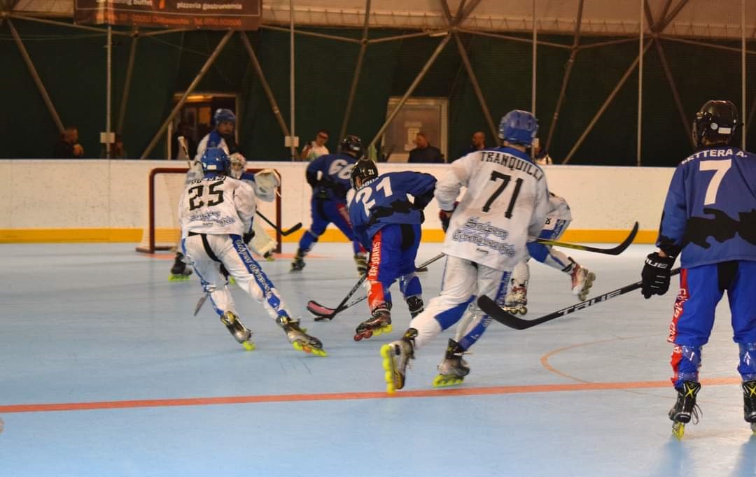 Hockey in line, gli Snipers TECNOALT volano al secondo posto della B ed in semifinale play off