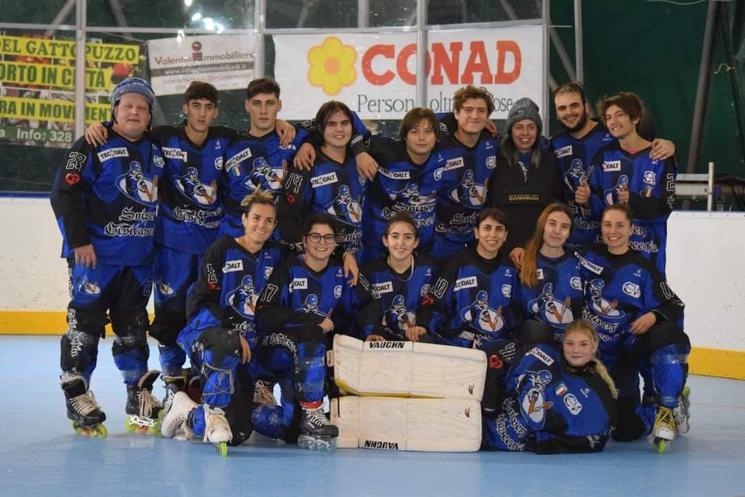 Hockey in line, serie C: avanti  le due formazioni civitavecchiesi TECNOALT e VR3