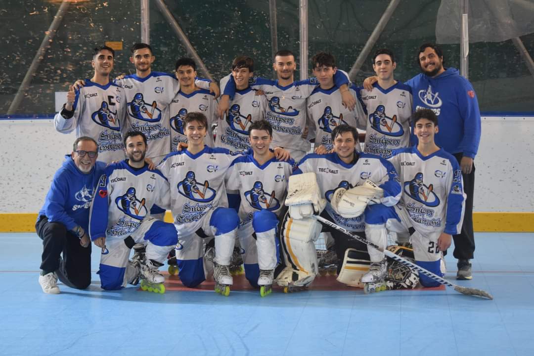 Hockey in line, gli Snipers TECNOALT passano il turno di Coppa Italia