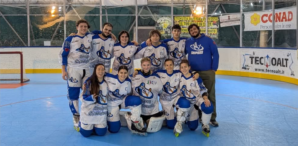 Hockey in line, serie C: prima sconfitta stagionale per gli Snipers VR3