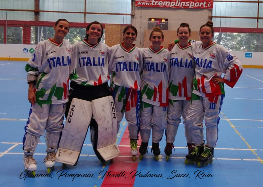 Hockey in line, nazionale senior femminile a trazione Cv Skating